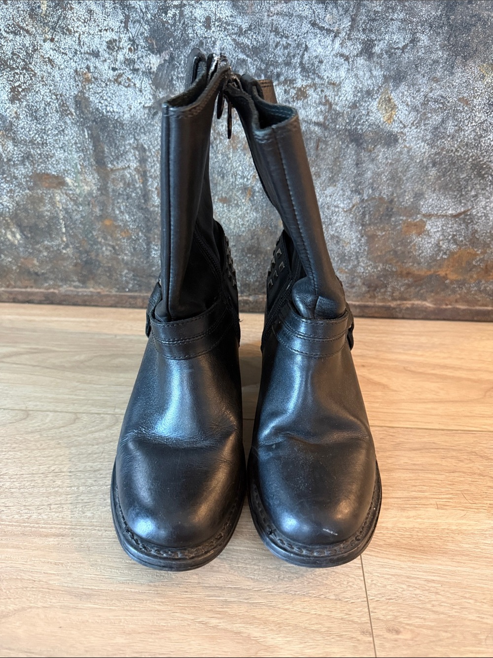 Harley Davidson leather harness boots - Picture 6 of 10